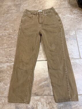 Good American High-Rise jeans Pants in Camel size 2/26